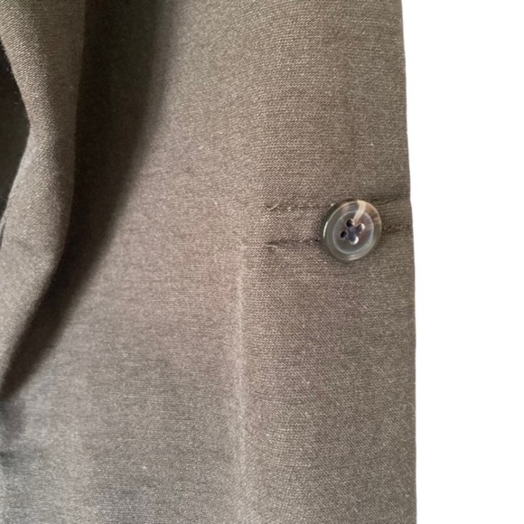 Women’s Magellans Travel Gear Button Front Fall Jacket Pockets Khaki Green Sz L - Picture 12 of 16